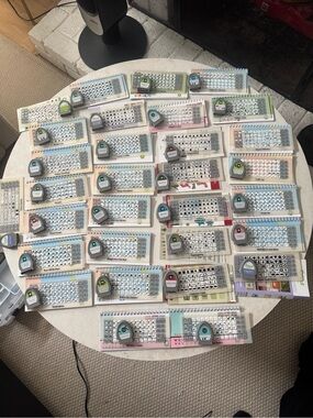 Cricut Cartridge Lot of 31 with Pads, Keyboards, Booklets